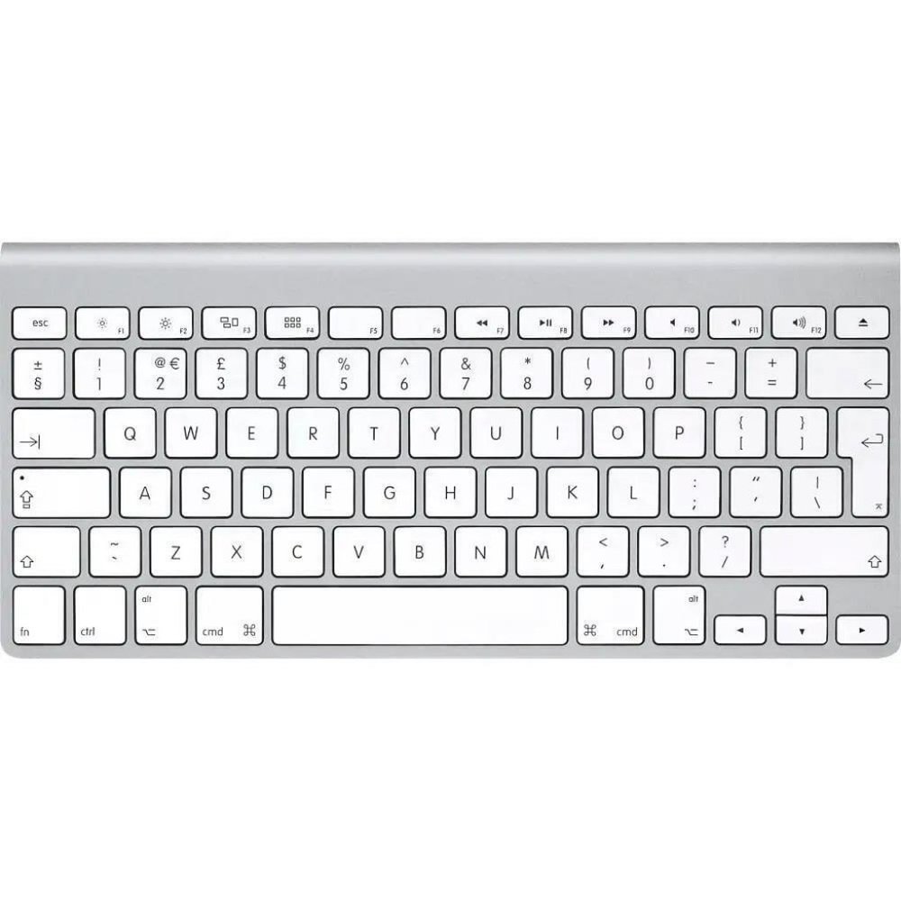 Apple Wireless Bluetooth Silver Keyboard A1314 (K)